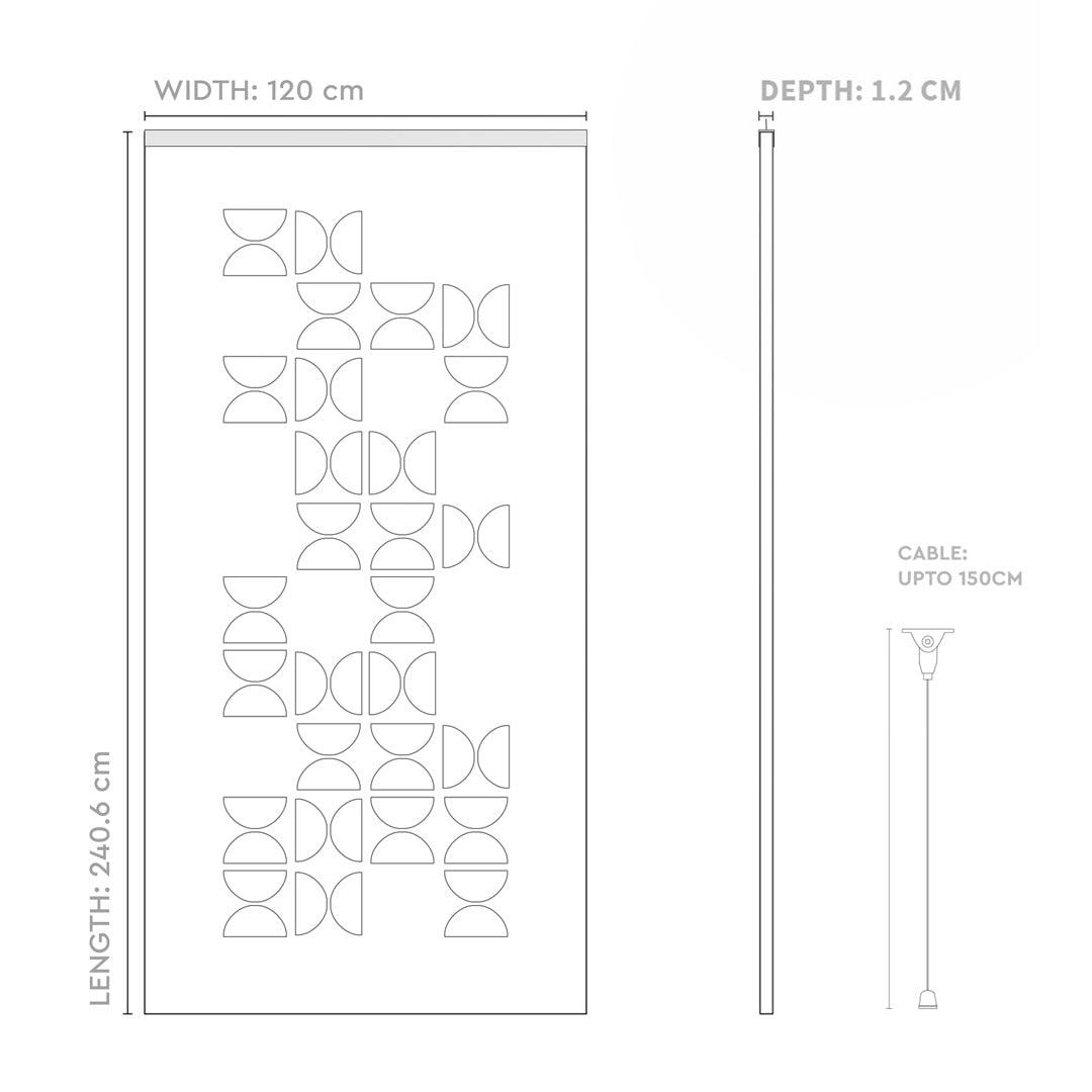 Hourglass - Hanging Screen