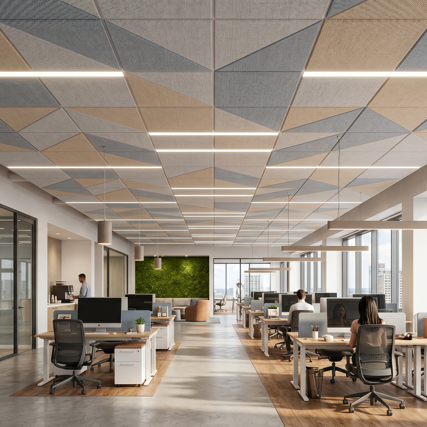 Fabric Ceiling Tiles