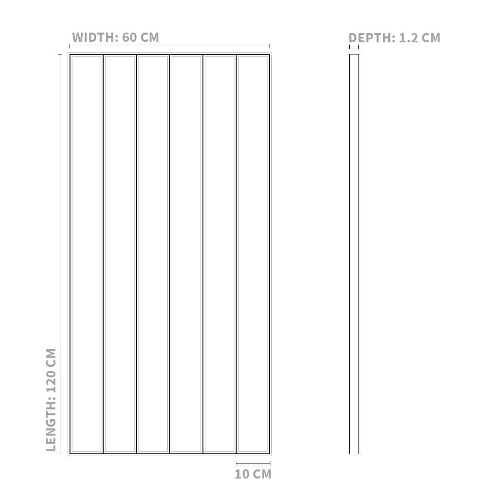 Vertical Lines - Panel