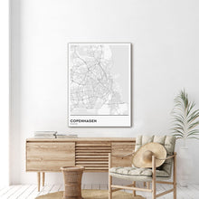 Load image into Gallery viewer, Map : Copenhagen