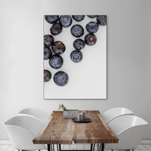 Load image into Gallery viewer, Blueberries 1 - large size - black frame
