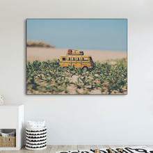 Load image into Gallery viewer, Yellow bus : Two