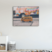 Load image into Gallery viewer, Yellow bus : Four