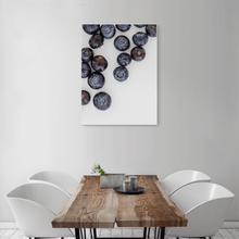 Load image into Gallery viewer, Blueberries 1 - medium size - white frame