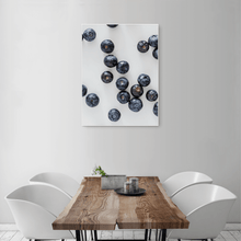 Load image into Gallery viewer, Blueberries 2 - medium size - white frame
