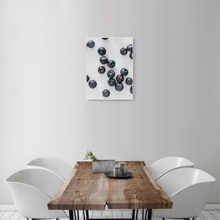 Load image into Gallery viewer, Blueberries 2 - small size - white frame