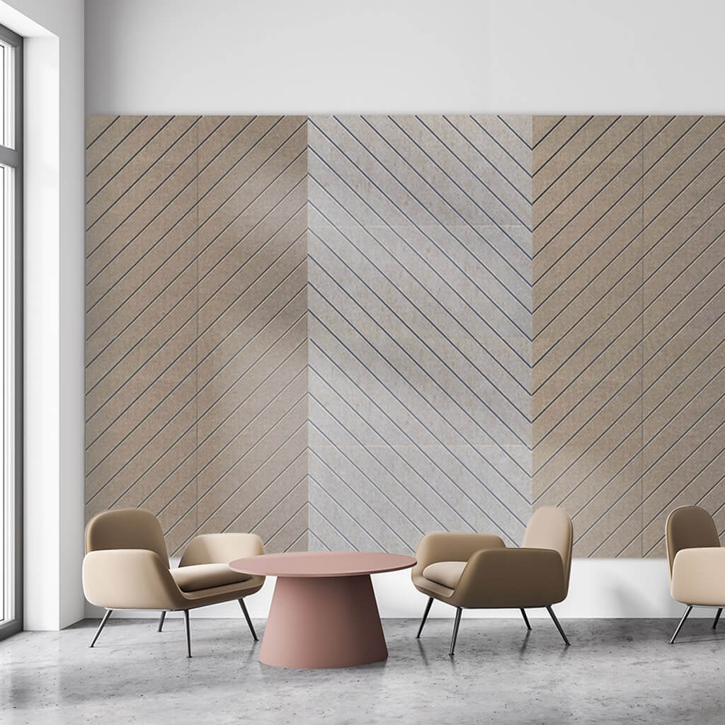 Diagonal Lines - Panel