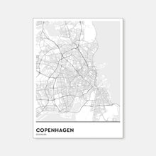 Load image into Gallery viewer, Map : Copenhagen