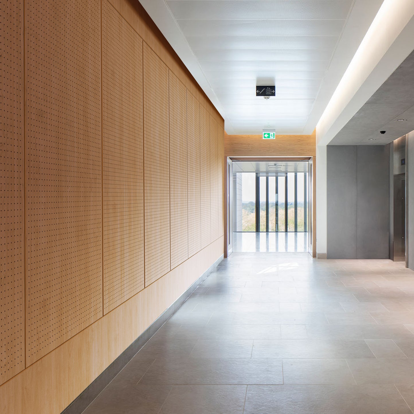 Perforated Wood Panels - 5/16