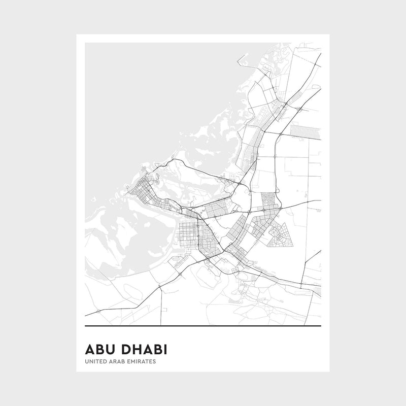 Abu Dhabi Map