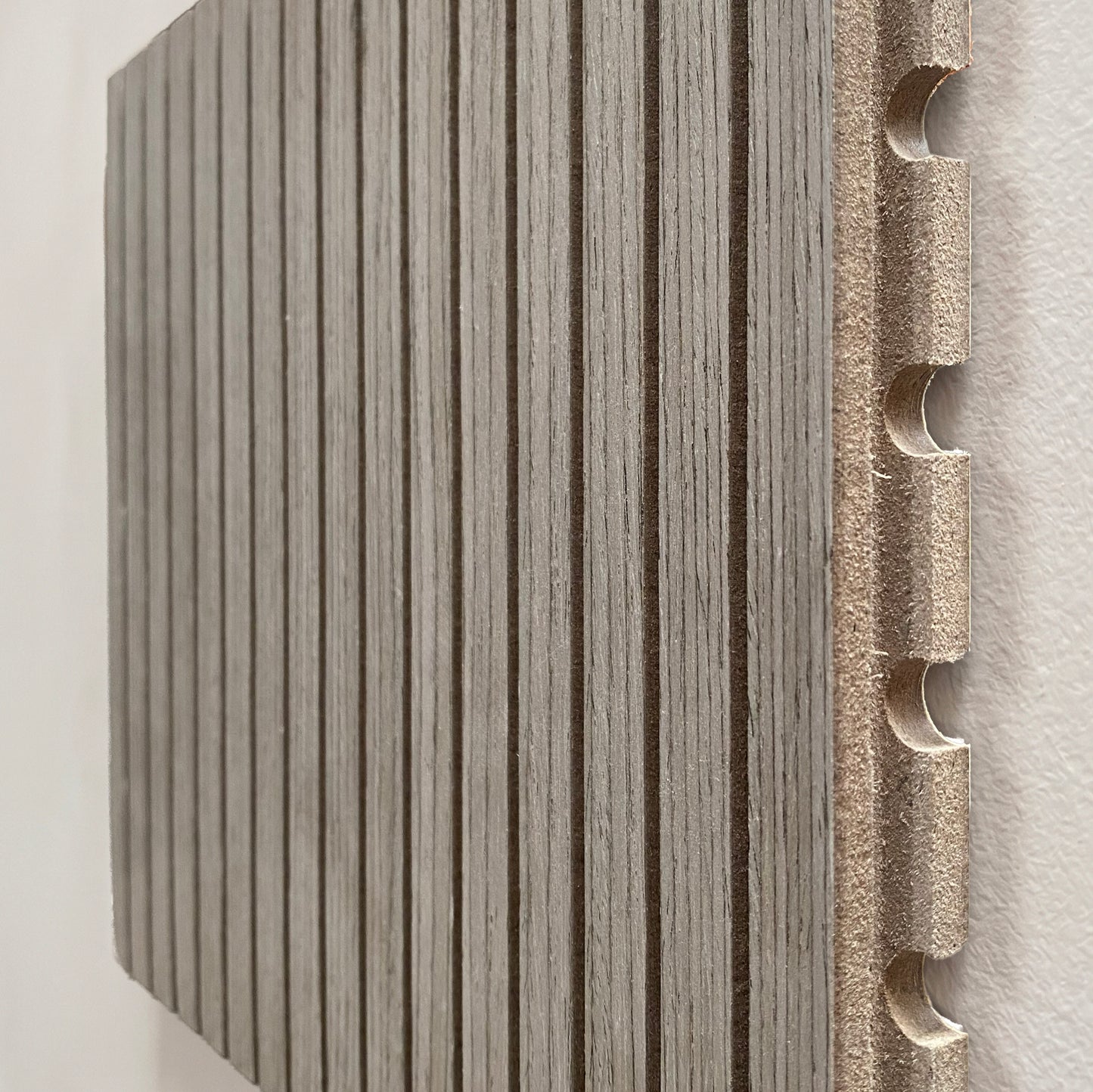Mute Wood - Slatted Perforated Panel