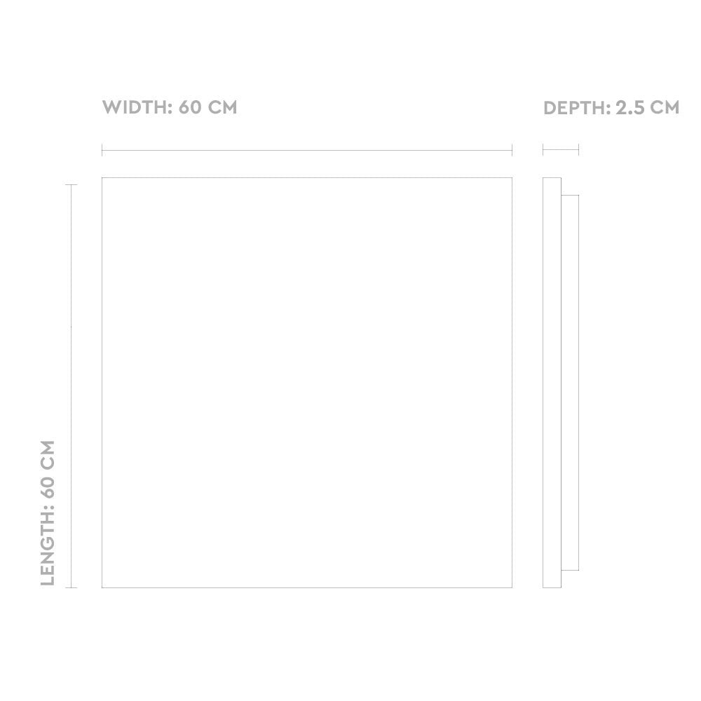 Drop in Ceiling Tiles - Edge type A (Grooved in)