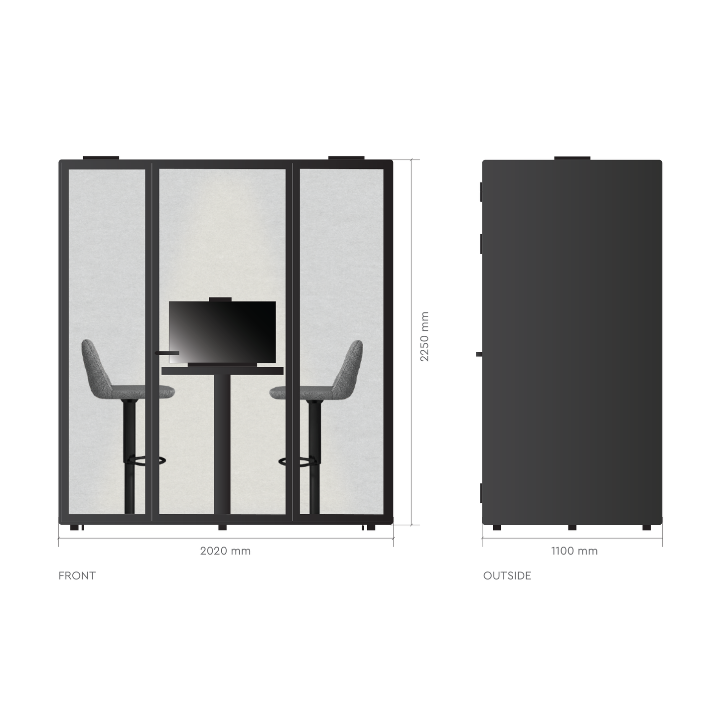 Mute Privacy Pod X2