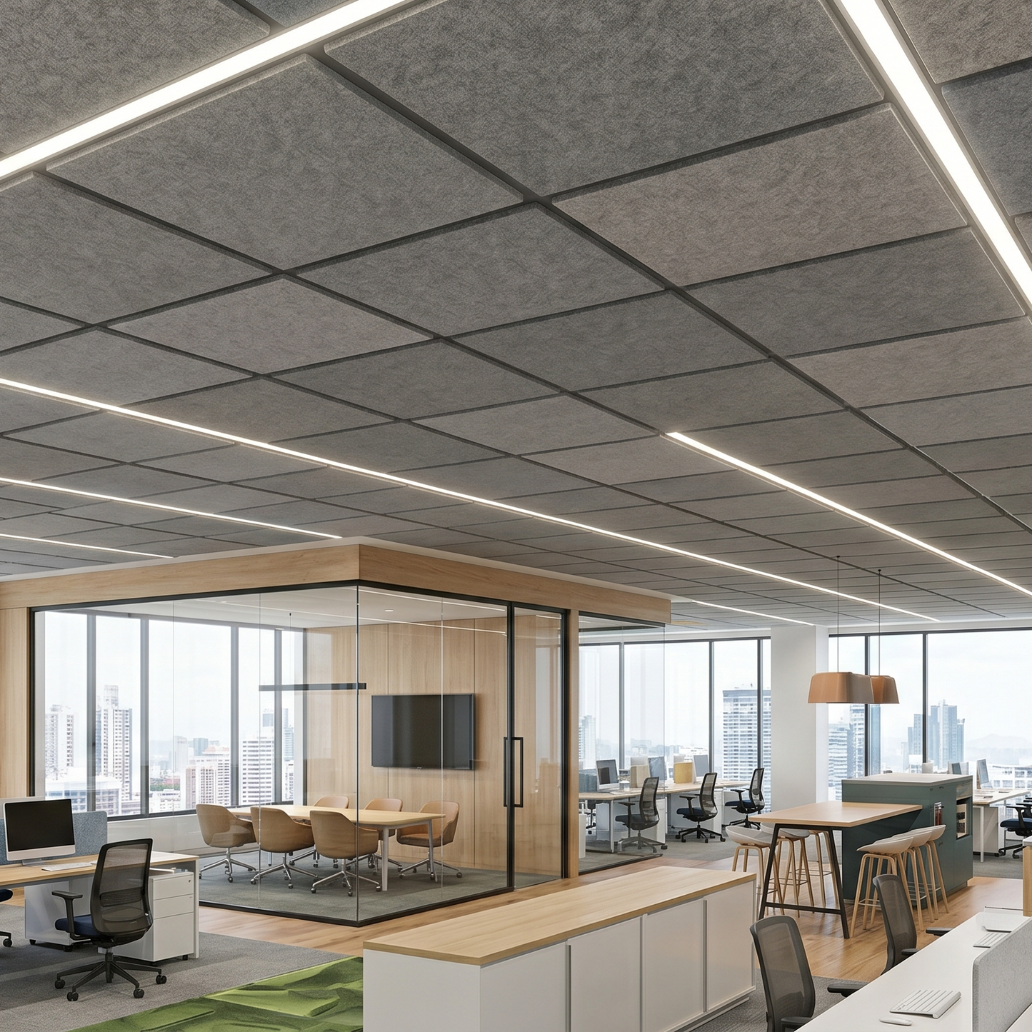 Felt Ceiling Tiles
