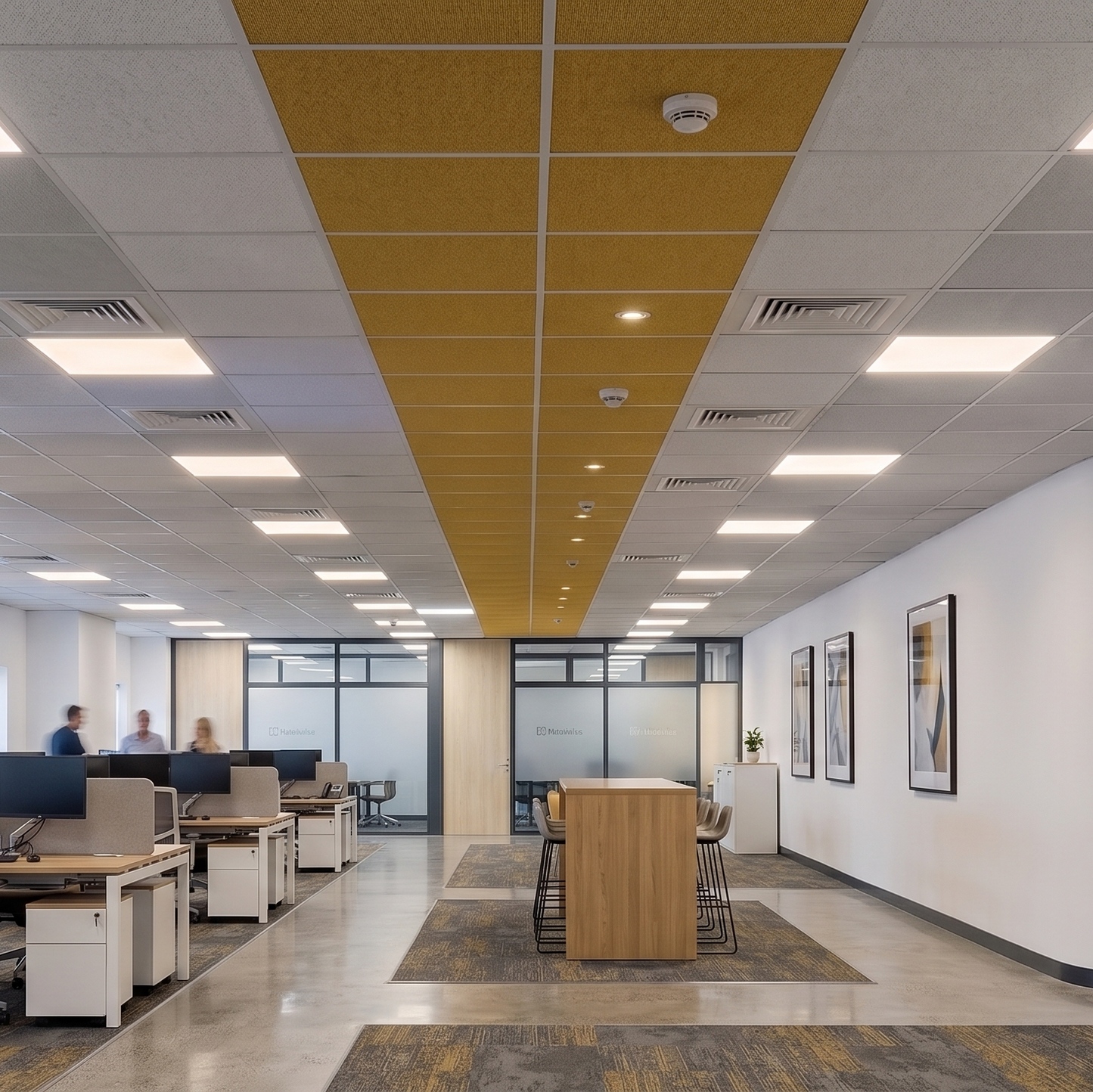 Fabric Ceiling Tiles