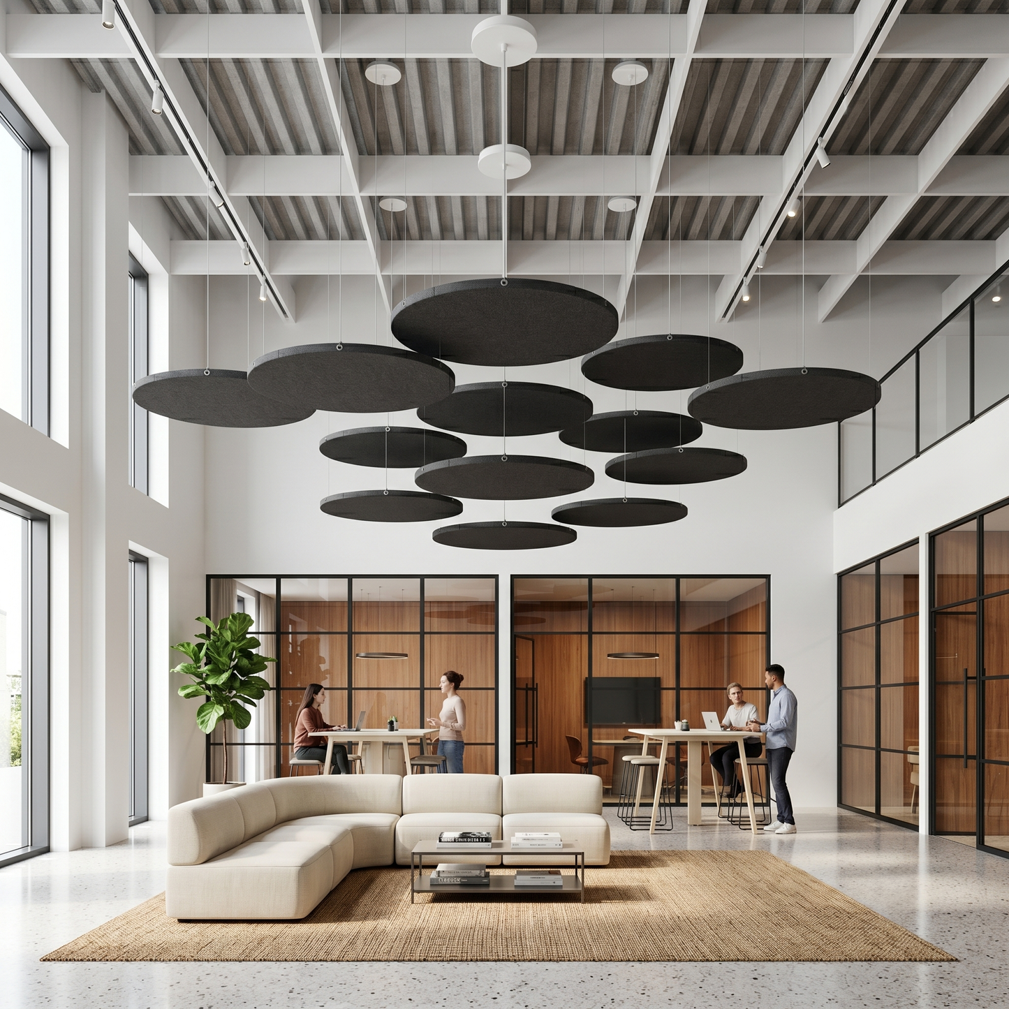 Fabric Ceiling Panels