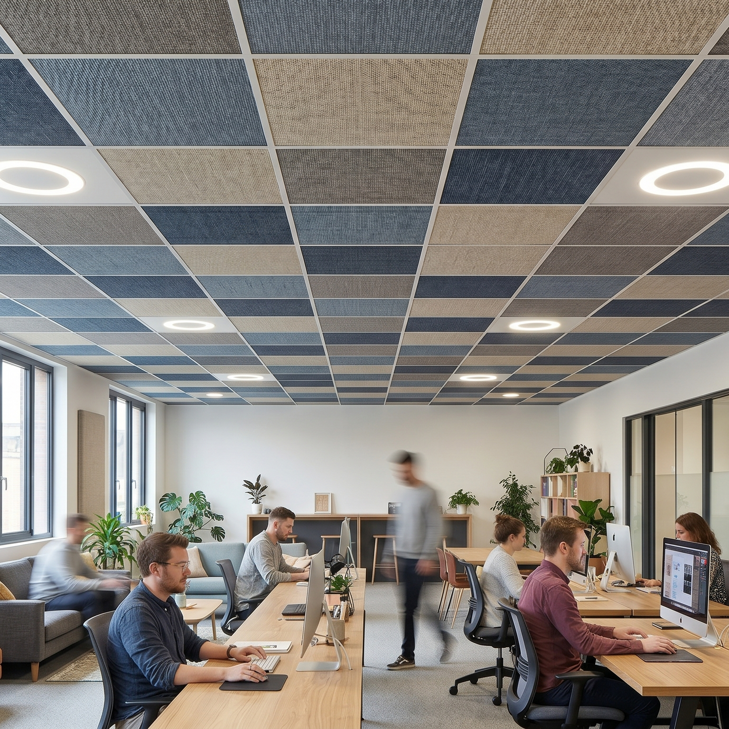 Fabric Ceiling Tiles