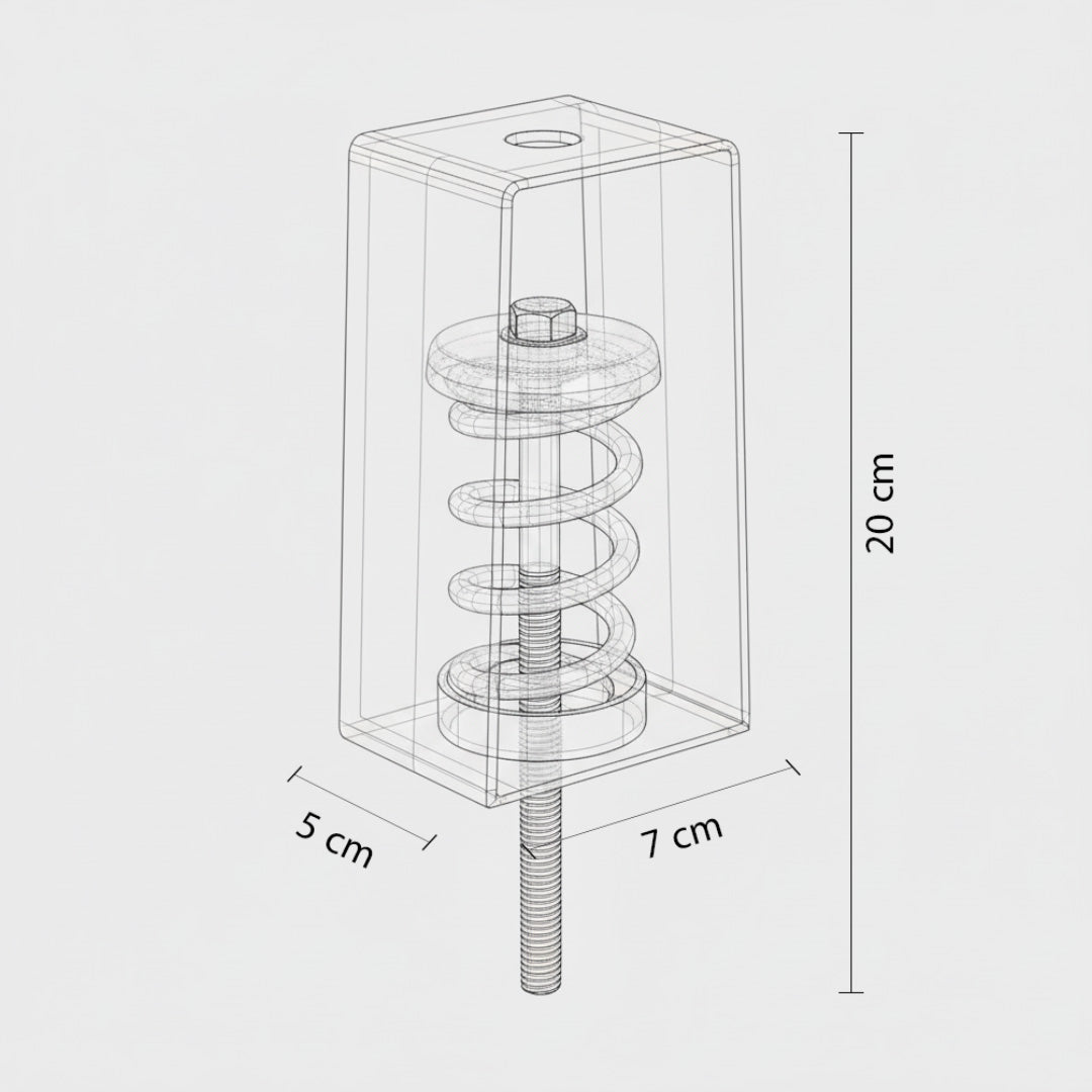 Mute Spring Hanger