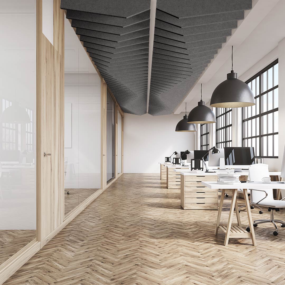 Ceiling Baffles - Pointed