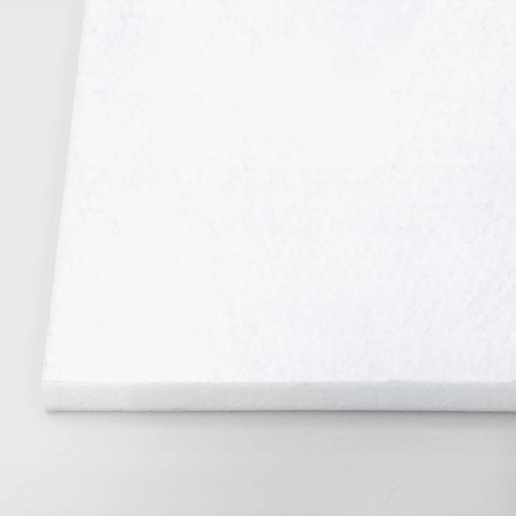 White rectangle ceiling panel closeup
