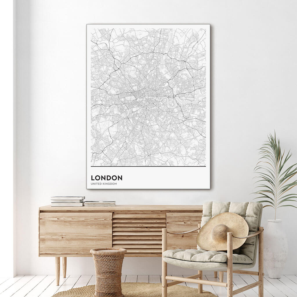Map : London