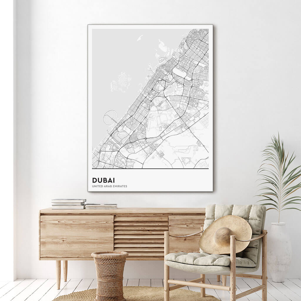 Map : Dubai