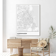 Load image into Gallery viewer, Map : Copenhagen
