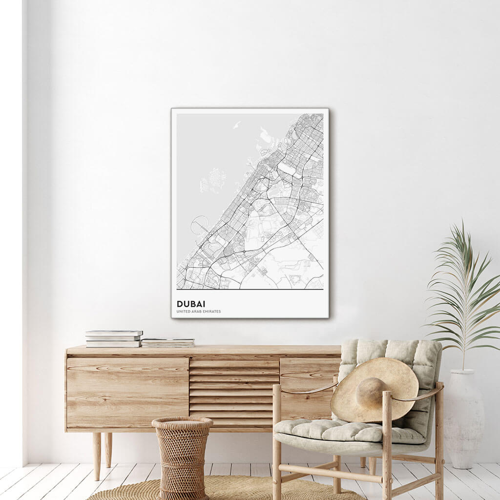 Map : Dubai