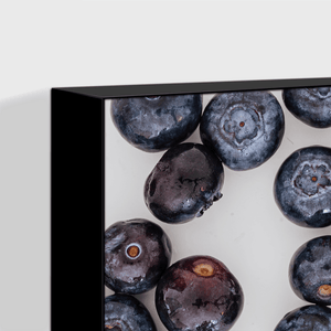 Blueberries 1 - black frame color