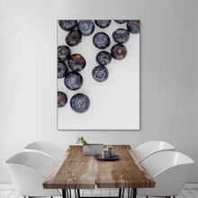 Load image into Gallery viewer, Blueberries 1 - large size - black frame
