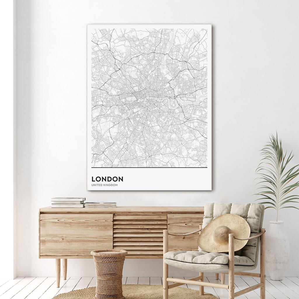 Map : London