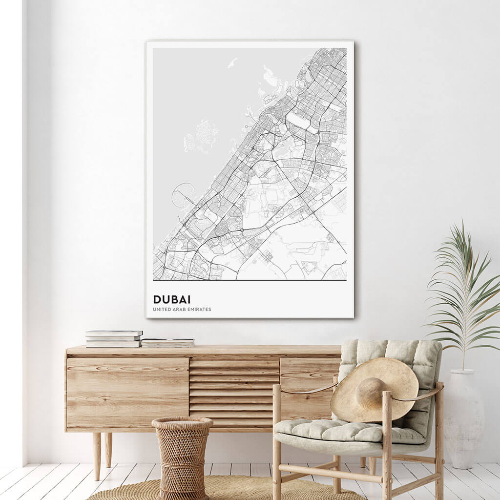 Map : Dubai