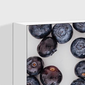 Blueberries 1 - white frame color