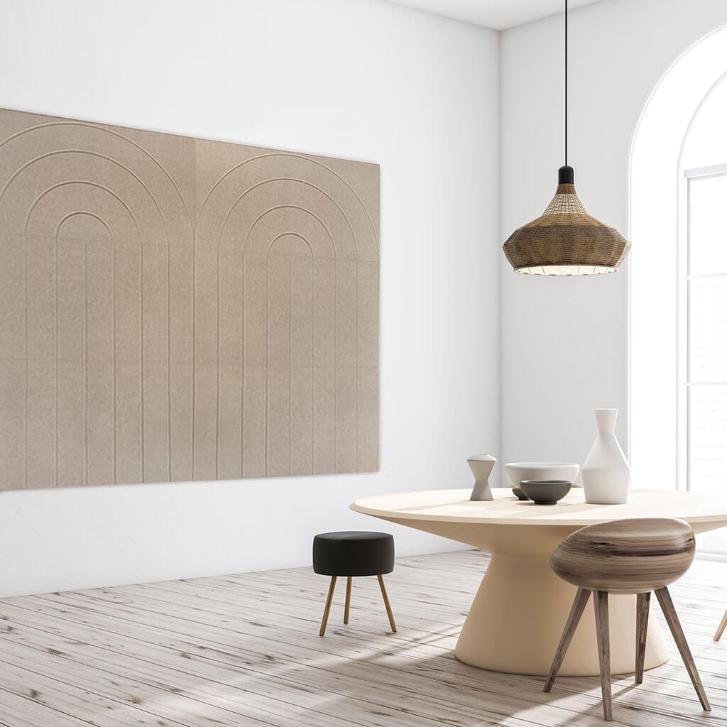 Curved Lines - Panel