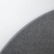 Load image into Gallery viewer, Grey circle felt panel closeup
