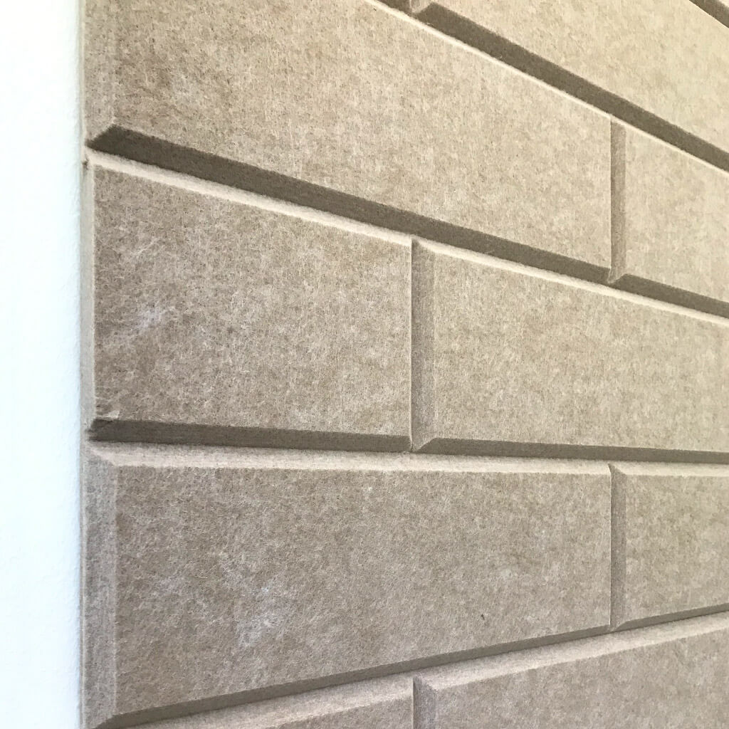 Tile panel closeup