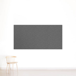 Grey panel on wall
