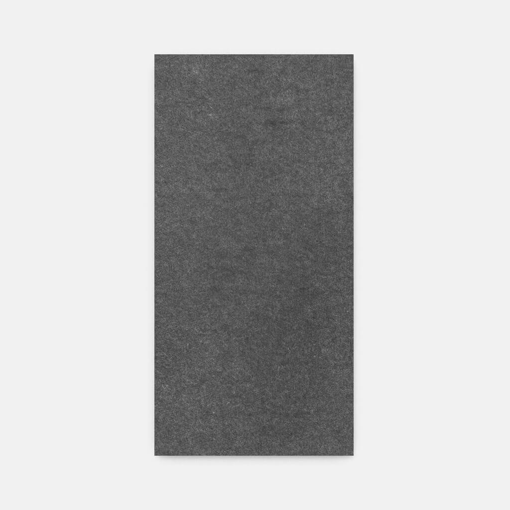 Sound absorbing grey panel