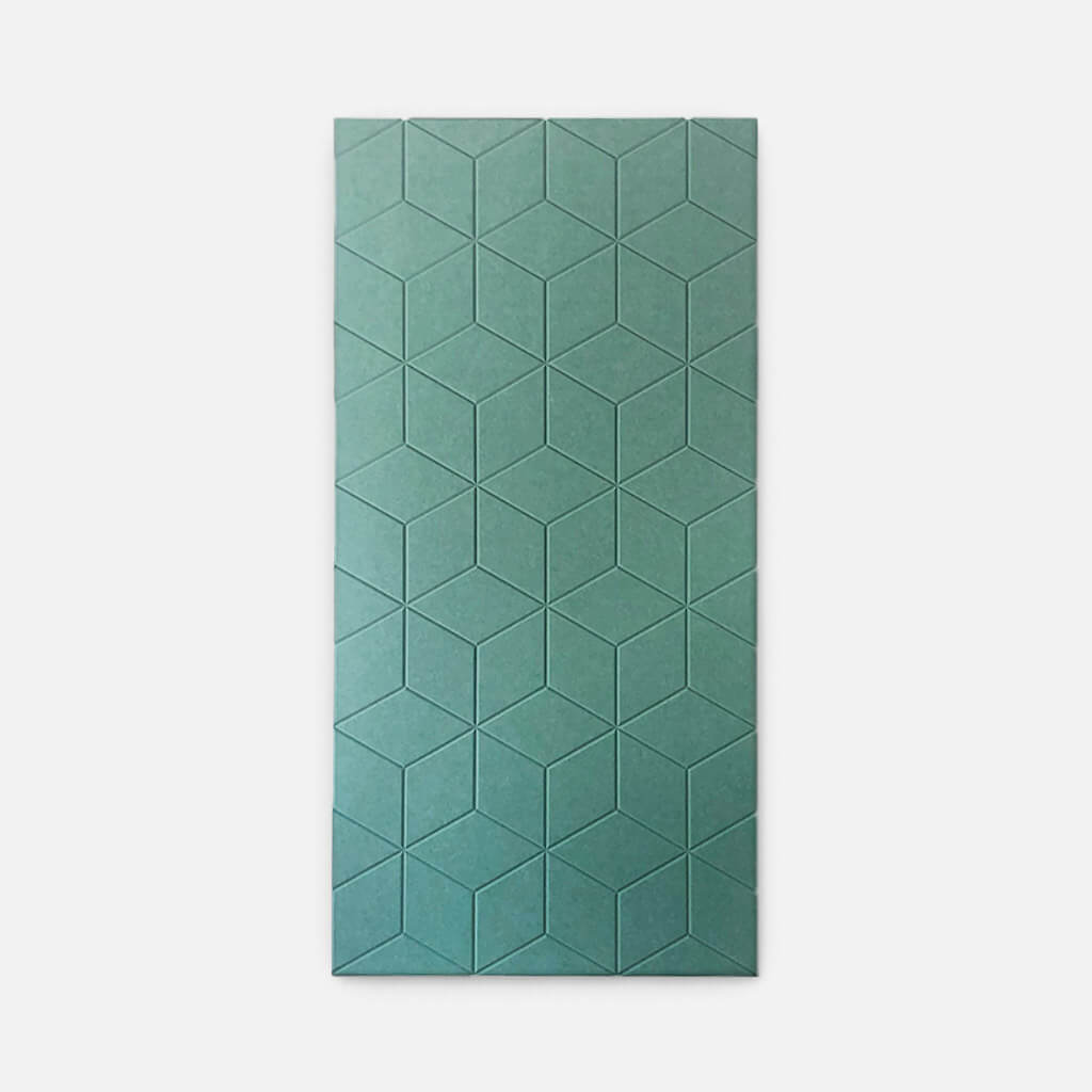 Sound absorbing hexagon panel