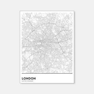 Map : London