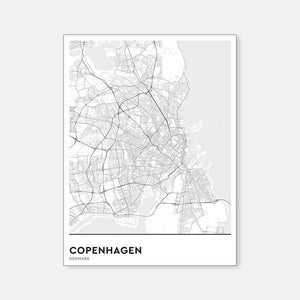 Map : Copenhagen