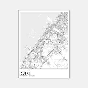 Map : Dubai